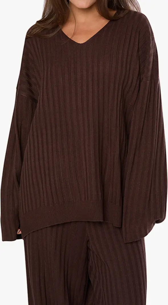 WeWoreWhat Oversized V Neck Sweater | Nordstrom | Nordstrom