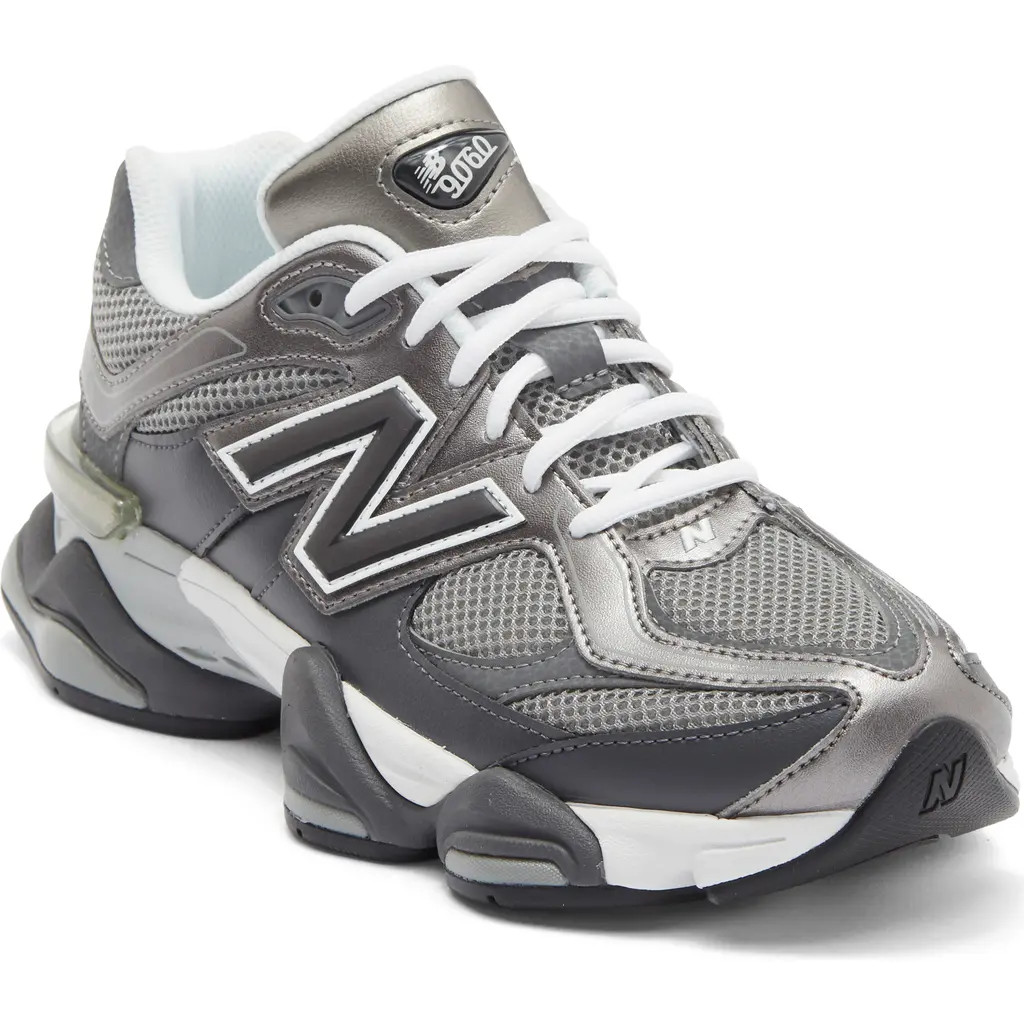 New Balance Gender Inclusive 9060 Sneaker in Magnet/faded Black at Nordstrom | Nordstrom