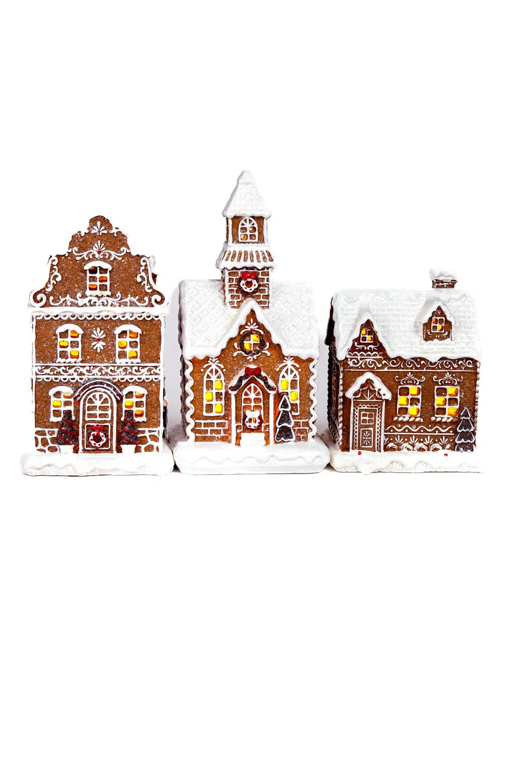 The Holiday Aisle® Sitting Brown Festive Gingerbread Home | Wayfair | Wayfair North America