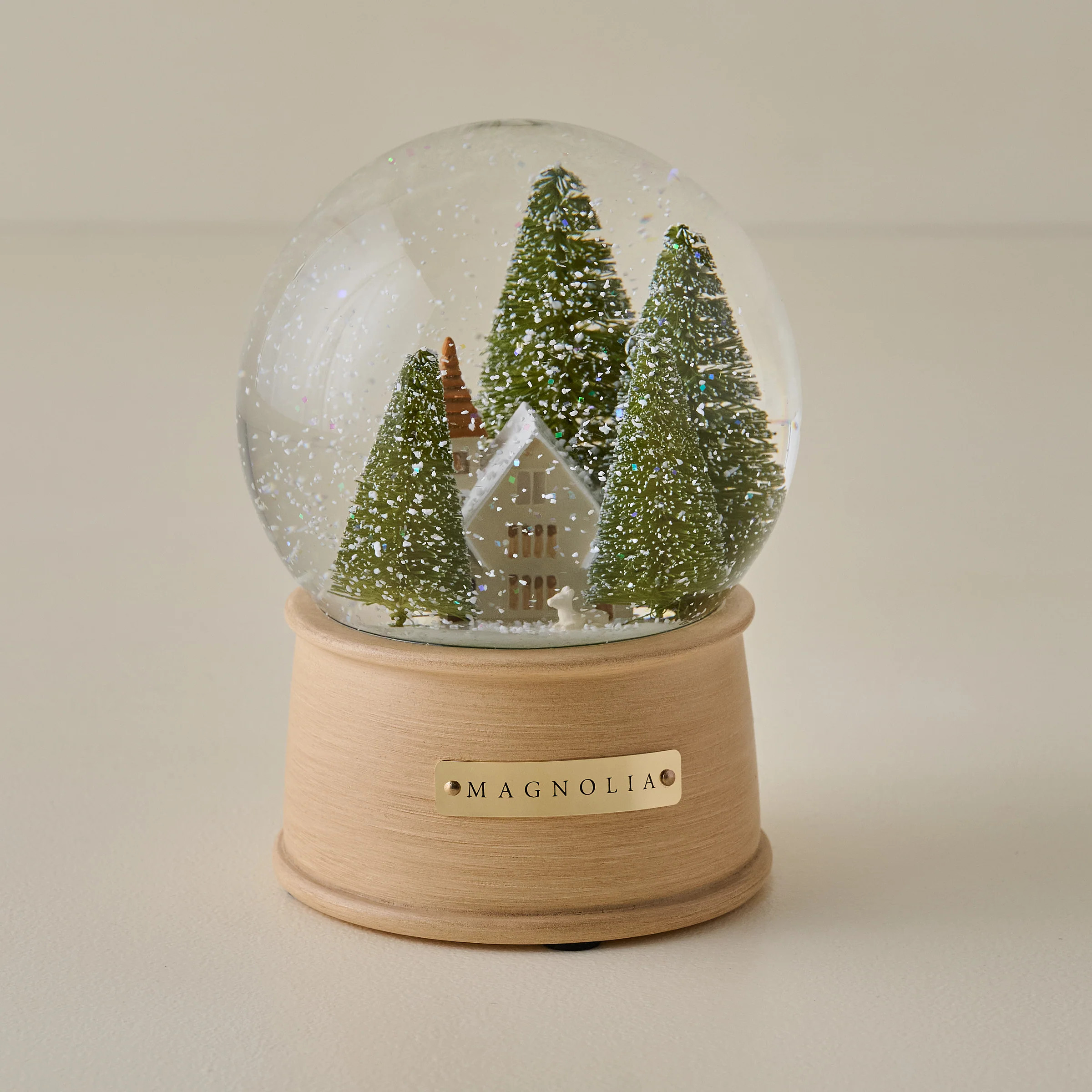 Magnolia Chapel Snow Globe | Magnolia