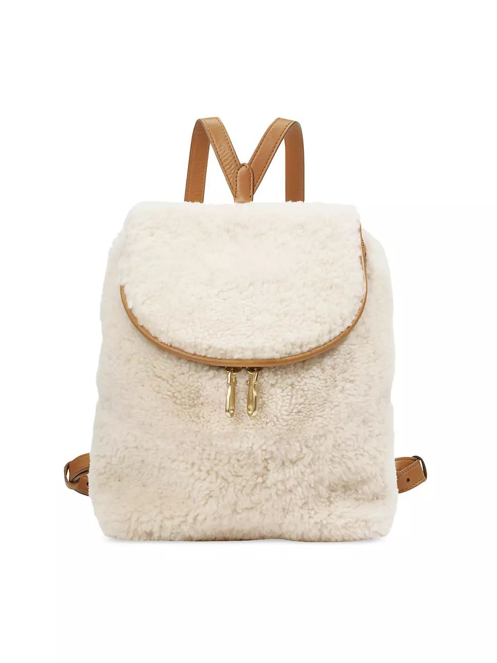 The Mini Shearling Pocket Backpack | Saks Fifth Avenue