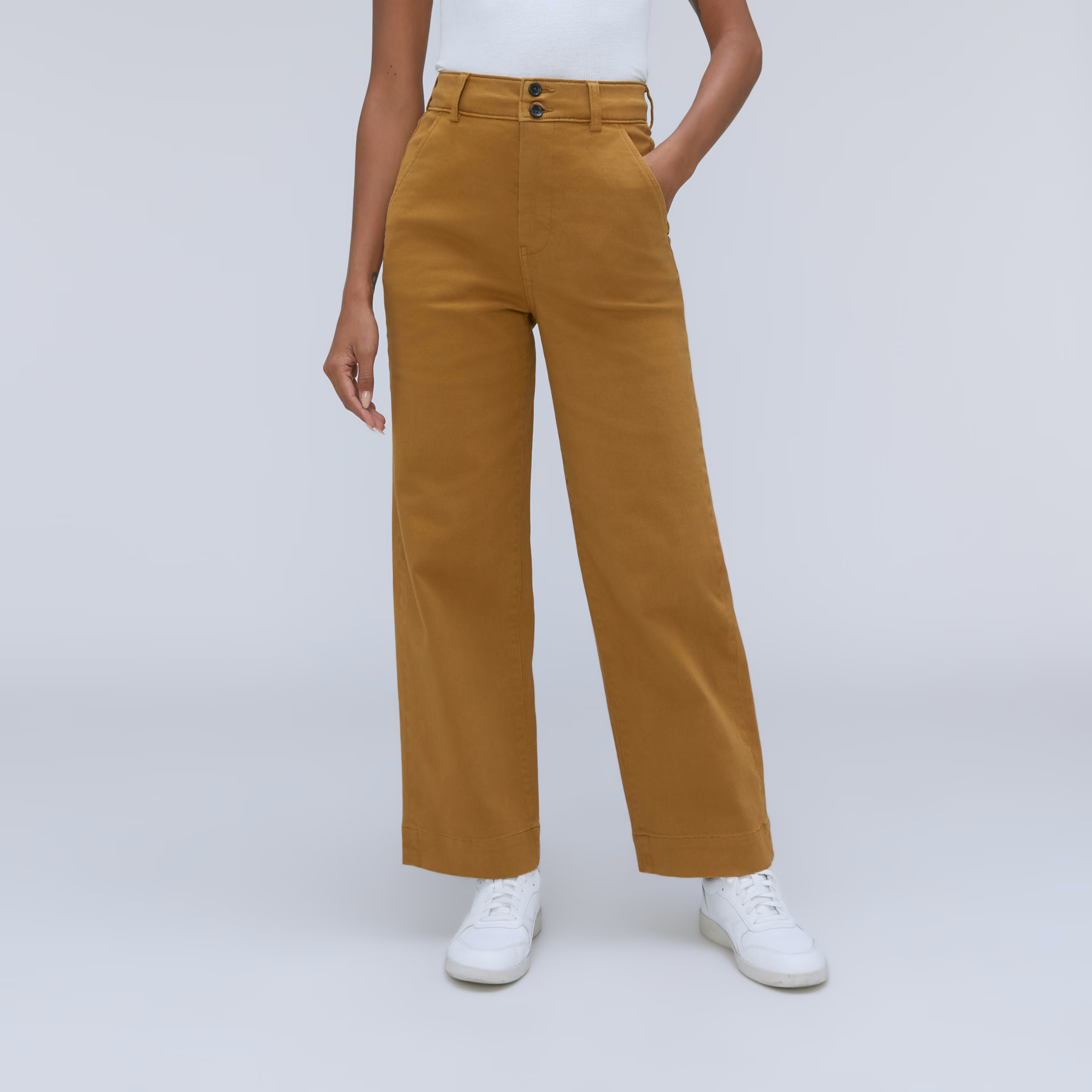 The Organic Wide-Leg Pant | Everlane