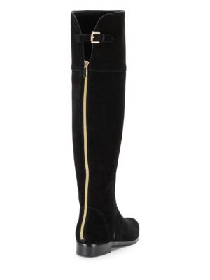 Charles by Charles David - Reed Suede Back-Zip Knee-High Boots | Saks Fifth Avenue OFF 5TH