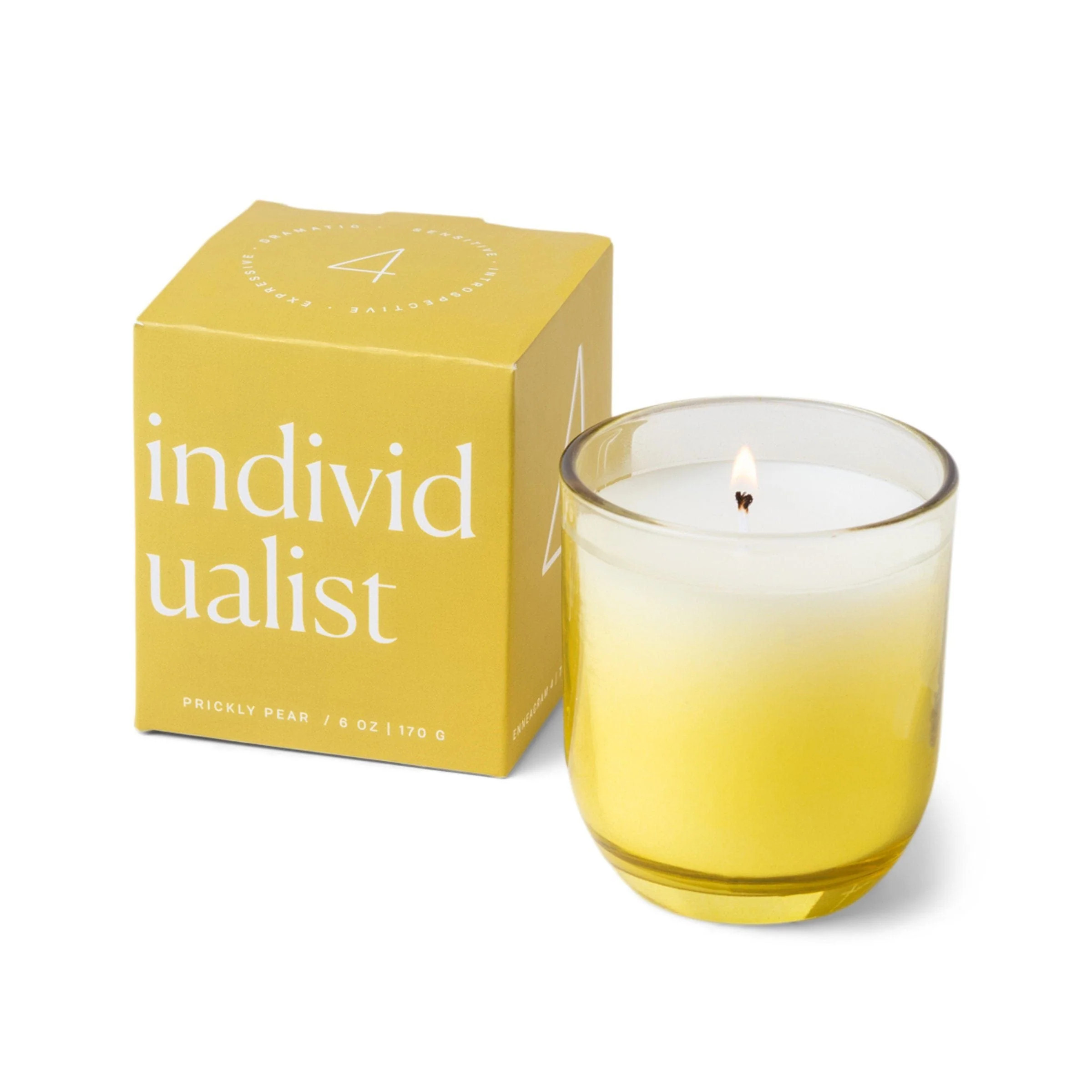 Enneagram #4 Individualist 6 oz Candle - Prickly Pear | Paddywax