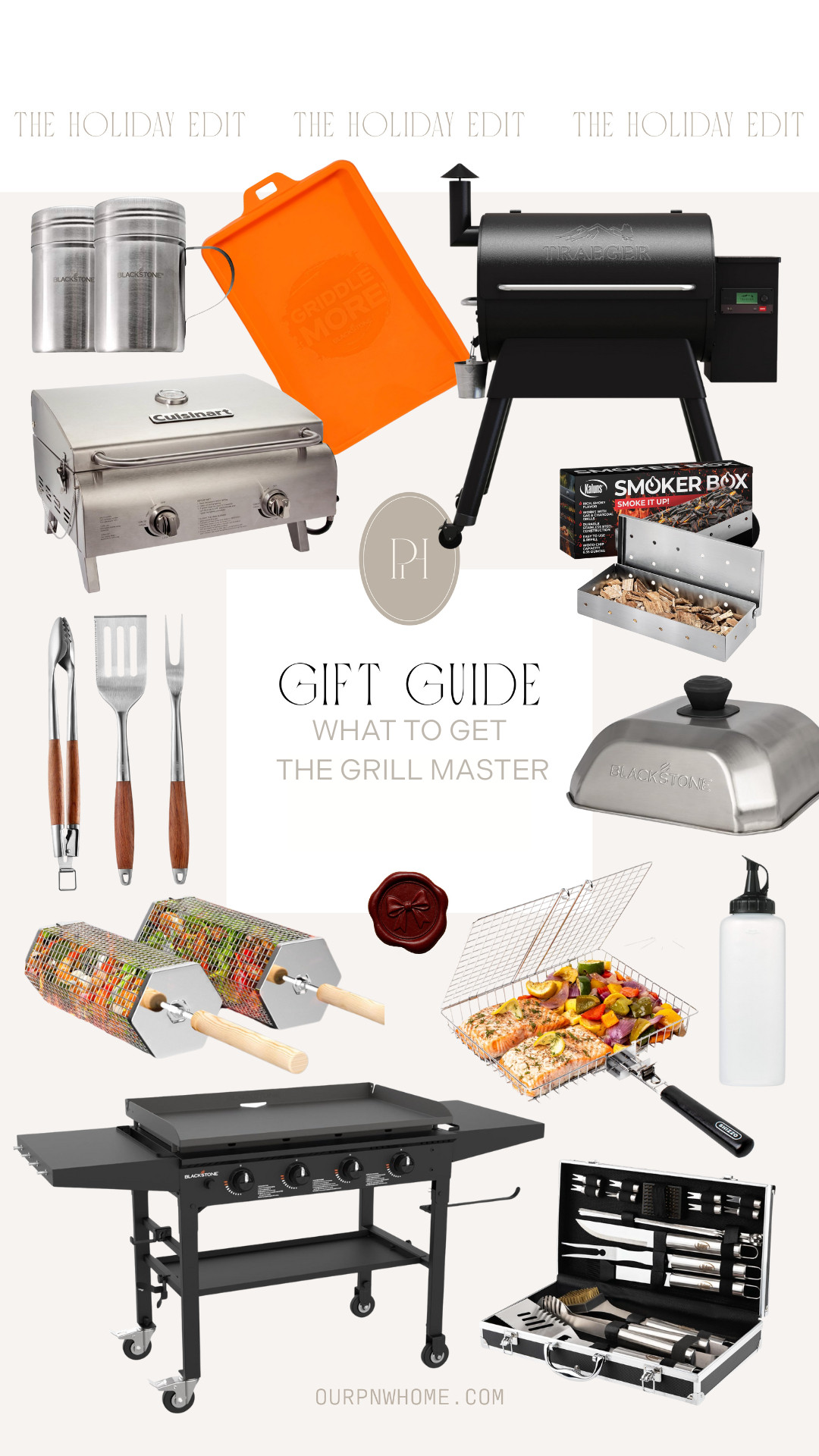 The perfect holiday gift finds from Amazon for the grill master in your life!

Gifts for him, gifts for the guys, gifts for dad, gifts for father-in-law, smoker, outdoor griddle, grilling tools, silicone grill mat, spatula mat, dry rub shaker, table top grill, grill spatula, grill basket, squeeze bottle, outdoor cooking, outdoor kitchen 

 #LTKGiftGuide #LTKHoliday #LTKMens