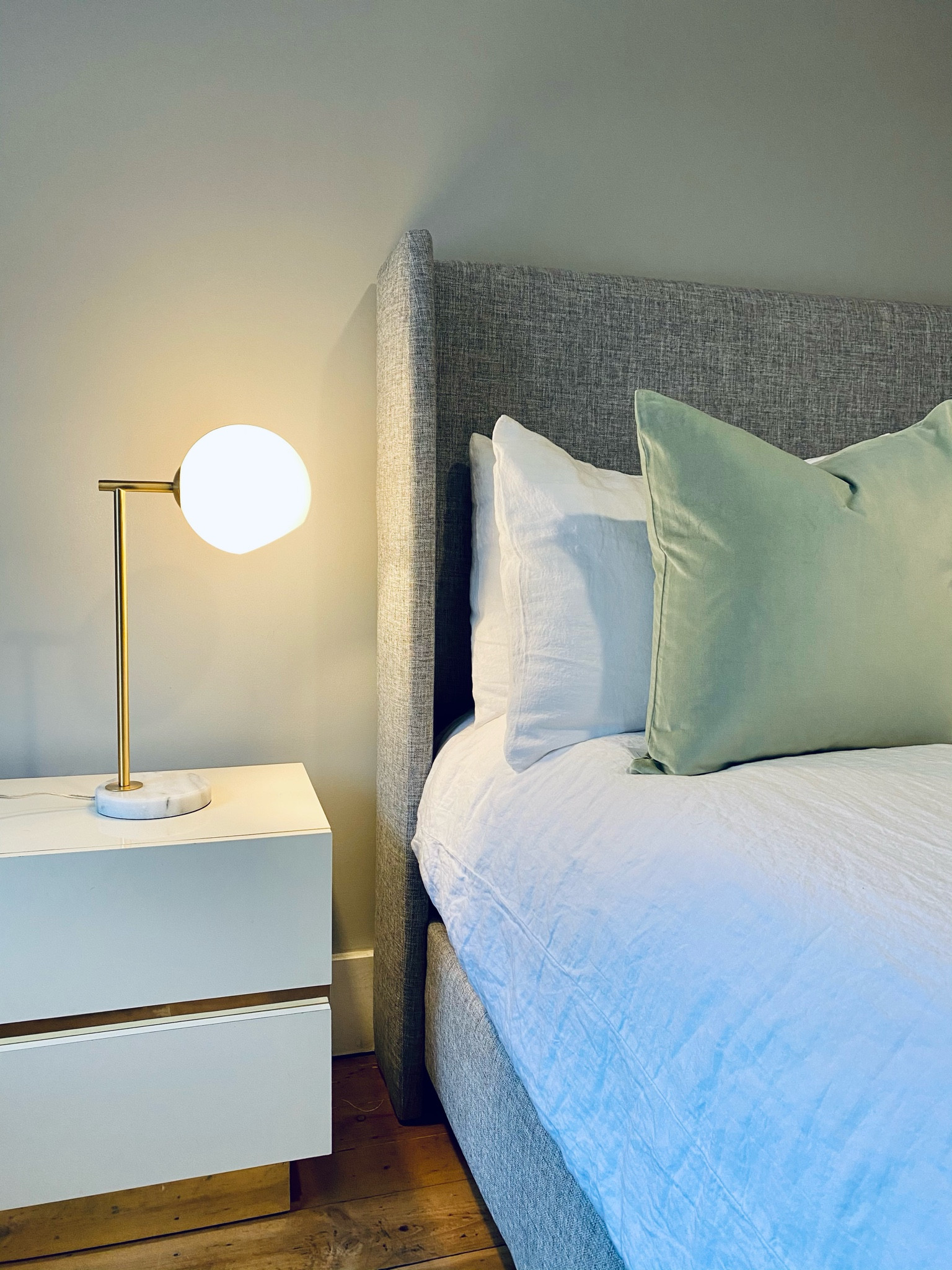 Hotel Chic Bedroom - obsessed with this fresh look. #parachute #wayfair #bedding #bedroom #hotelvibes #lamp #graybed 

#LTKstyletip #LTKunder100 #LTKsalealert