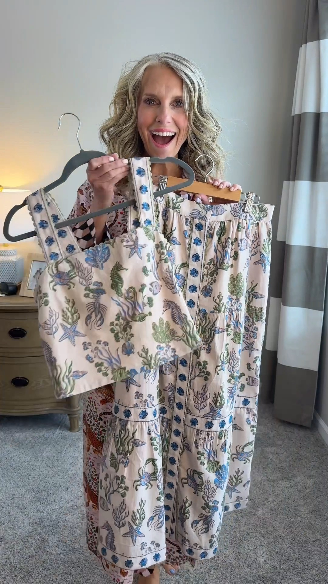 And let’s not forget the robe! It and the set are perfection. Wearing XS in both @Printfresh

#LTKgrwm #LTKootd #LTKOver40