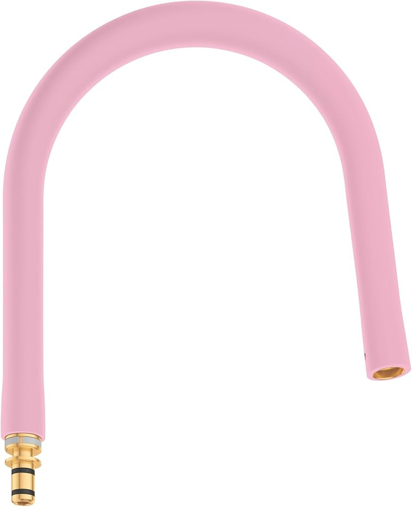 Grohe 30321DP0 Essence New Semi-Pro Faucet Hose in Pink | Amazon (US)