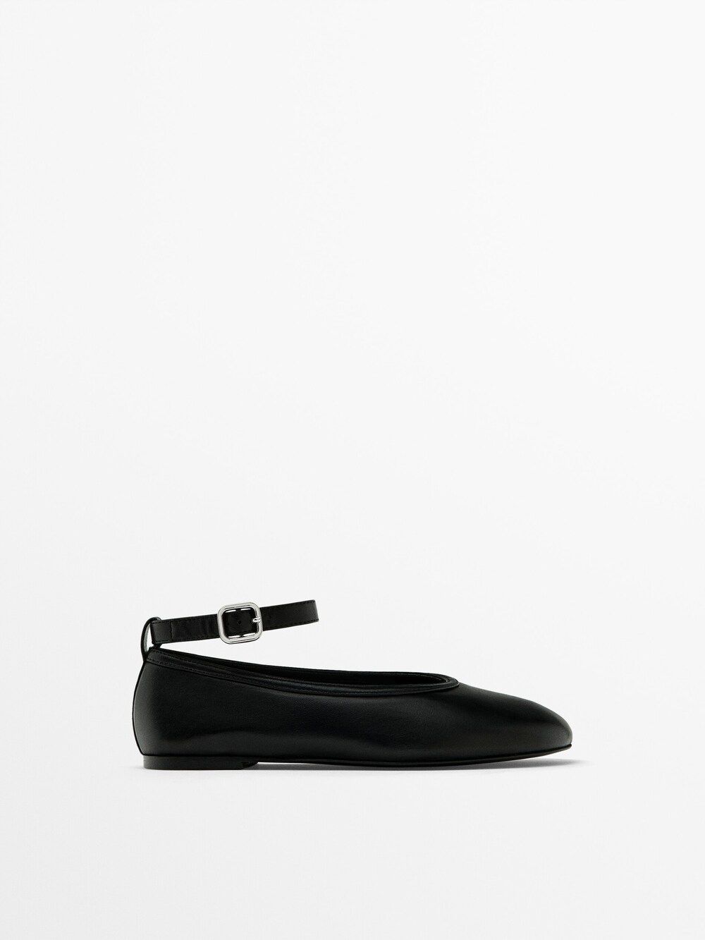 Ballet flats with detachable strap | Massimo Dutti (US)