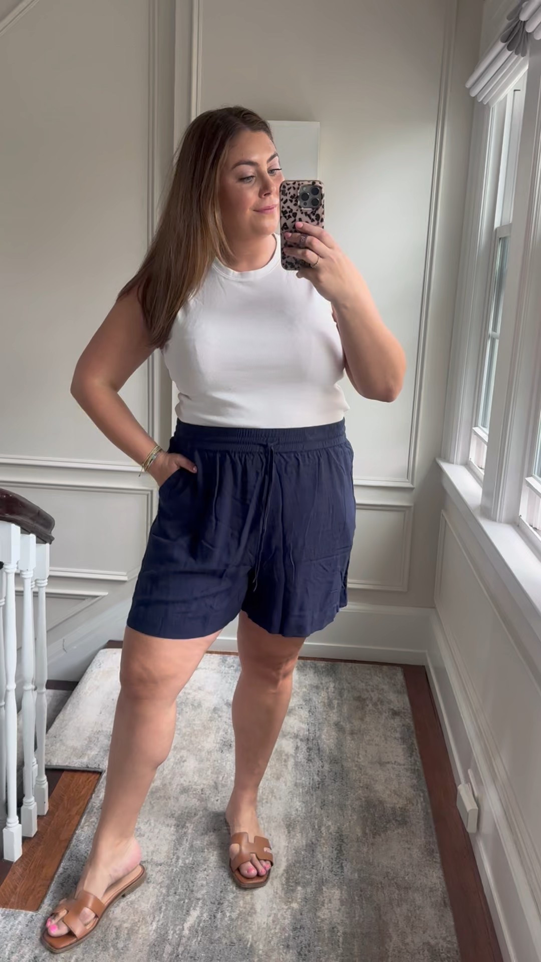 Wearing size XXL in both tank & shorts 

#LTKSeasonal #LTKMidsize #LTKStyleTip