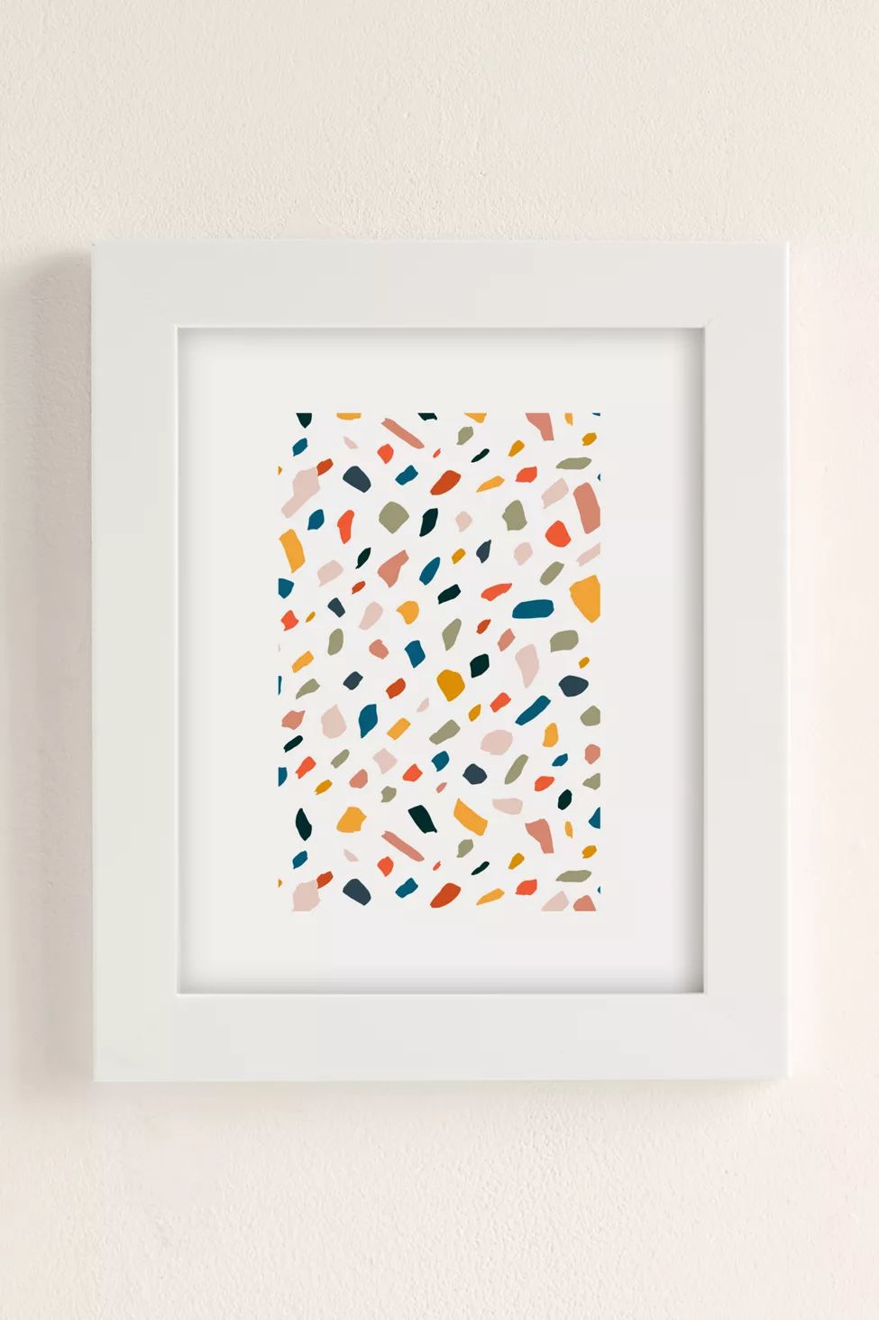 83 Oranges Terrazzo Love Art Print | Urban Outfitters (US and RoW)
