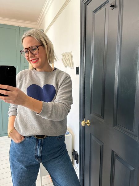 Sezane’s Le Chamade sweatshirt back in stock! I’m wearing a size L (I’m size 12) 

AD this is from a previous partnership with Sezane 