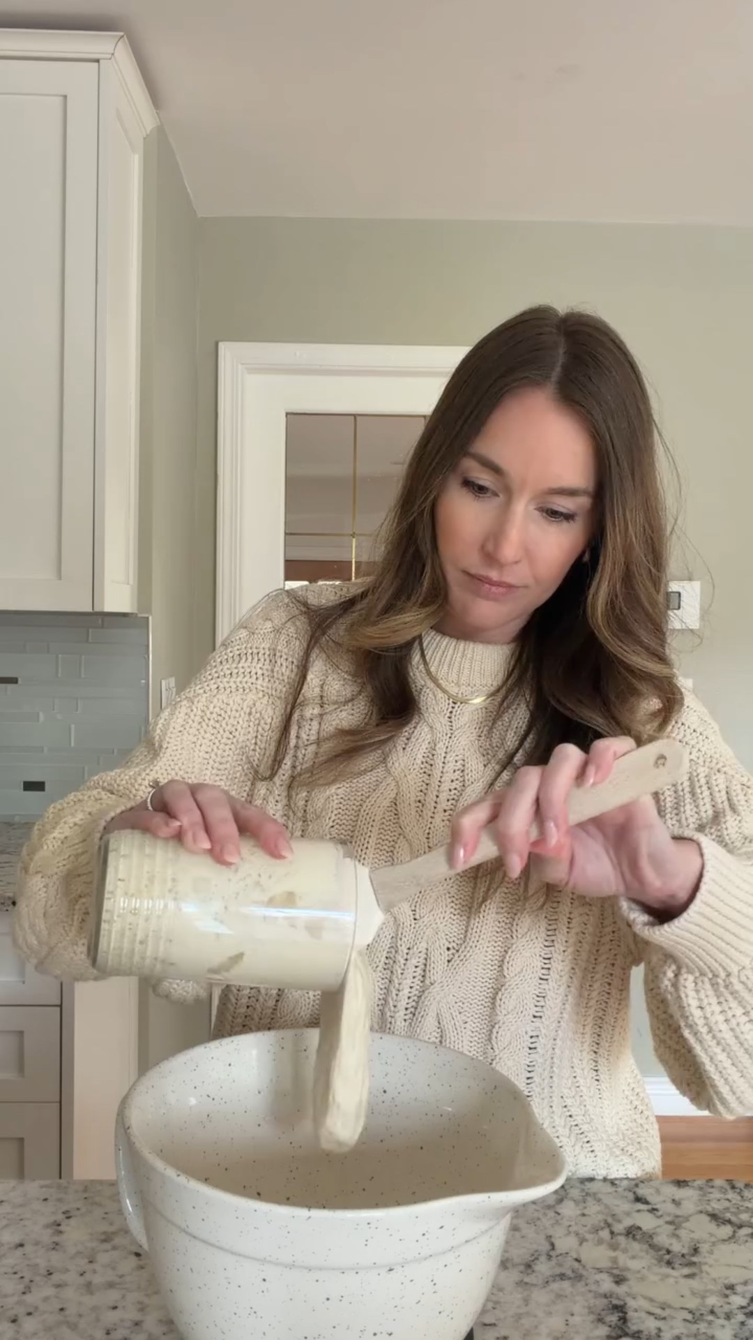 Sourdough Era- Part 2

After my first loaf, I honestly thought about quitting my bread journey. 
Learning sourdough as a beginner to bread, but not baking, has been humbling.�There’s so much about sourdough starter timing, bulk fermentation, stretch and folds, and patience that no one really talks about.
I’m realizing it’s less about baking perfect bread…�and more about learning the art of patience, and trying again.

Turns out, patience is part of the recipe. 🤍

Part 3 coming soon.

#sourdoughera #sourdoughbeginner #learningsourdough #breadmaking #cozykitchen