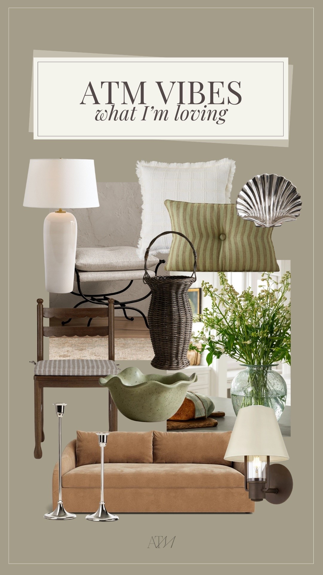 ATM Vibes - What I’m Loving!

neutral home finds, home sale, seasonal home finds, cottage, modern cottage, european home finds, lulu & georgia 

#LTKStyleTip #LTKHome #LTKSeasonal