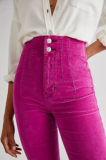 Jayde Cord Flare Jeans | Free People (Global - UK&FR Excluded)