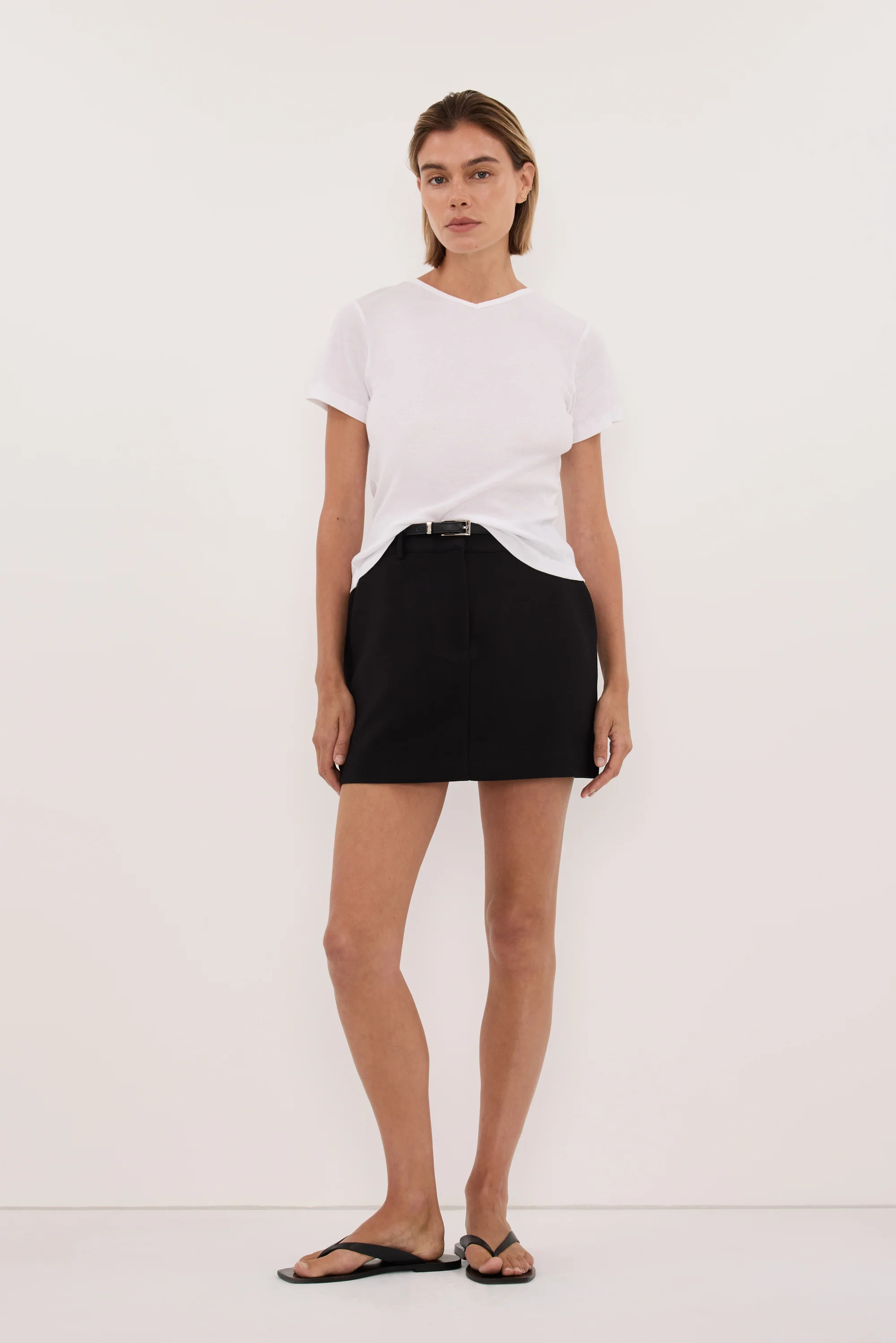 ELLE BLACK SKORT | DISSH