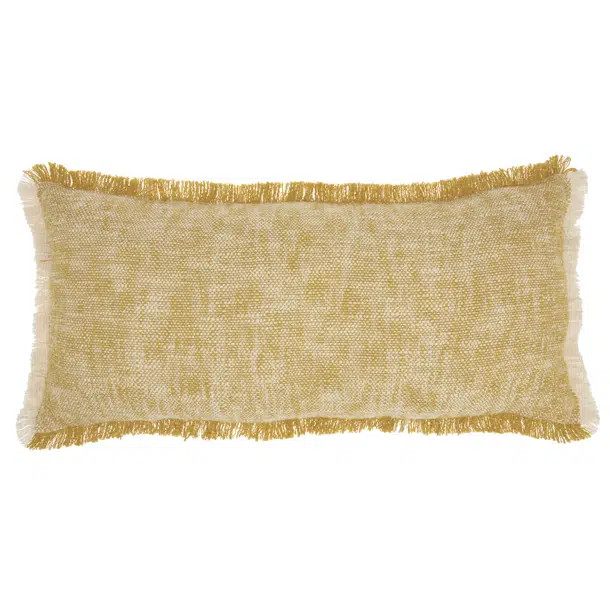 ZH017-014024 Fringed Cotton Throw Pillow | Wayfair North America