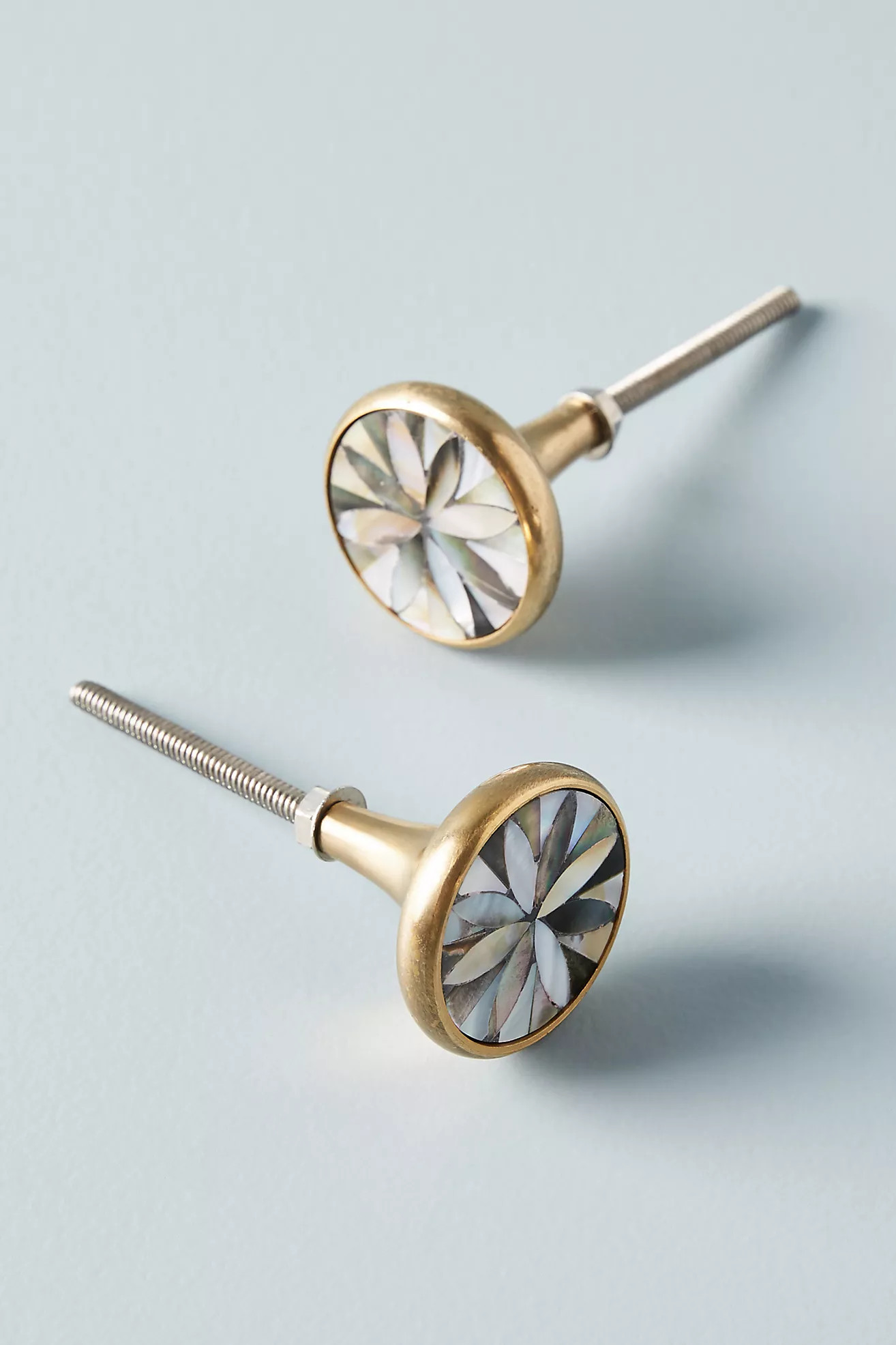 Geofloral Knobs, Set of 2 | Anthropologie (US)