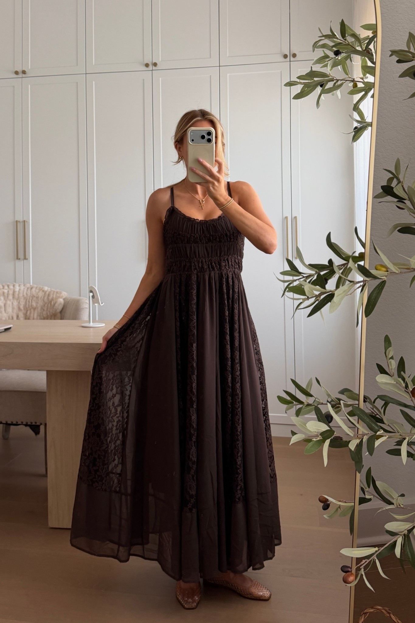 amazon maxi dress! wearing a small