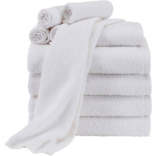 Mainstays Value Terry Cotton Bath Towel Set - 10 Piece Set | Jet.com