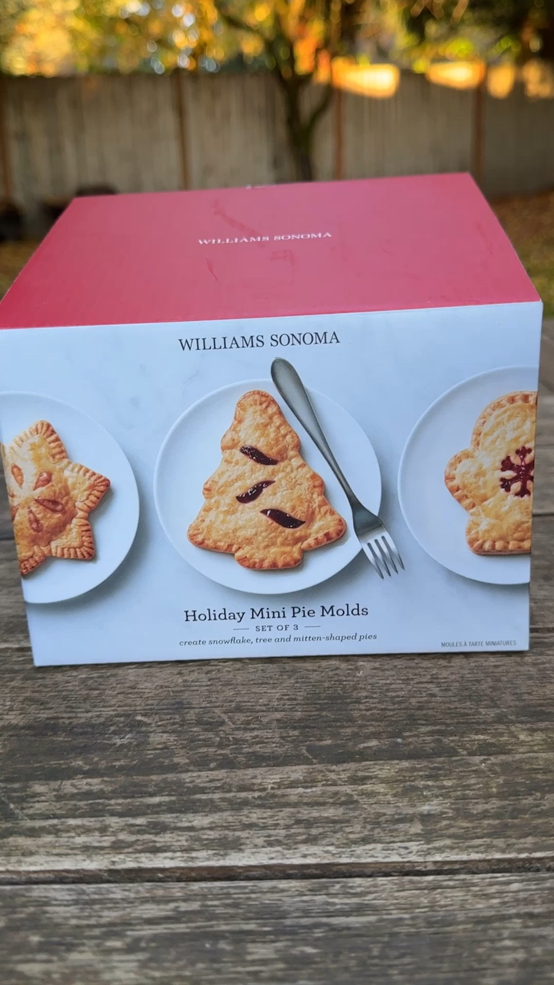 Williams Sonoma Hand Pie Molds - Set of 3