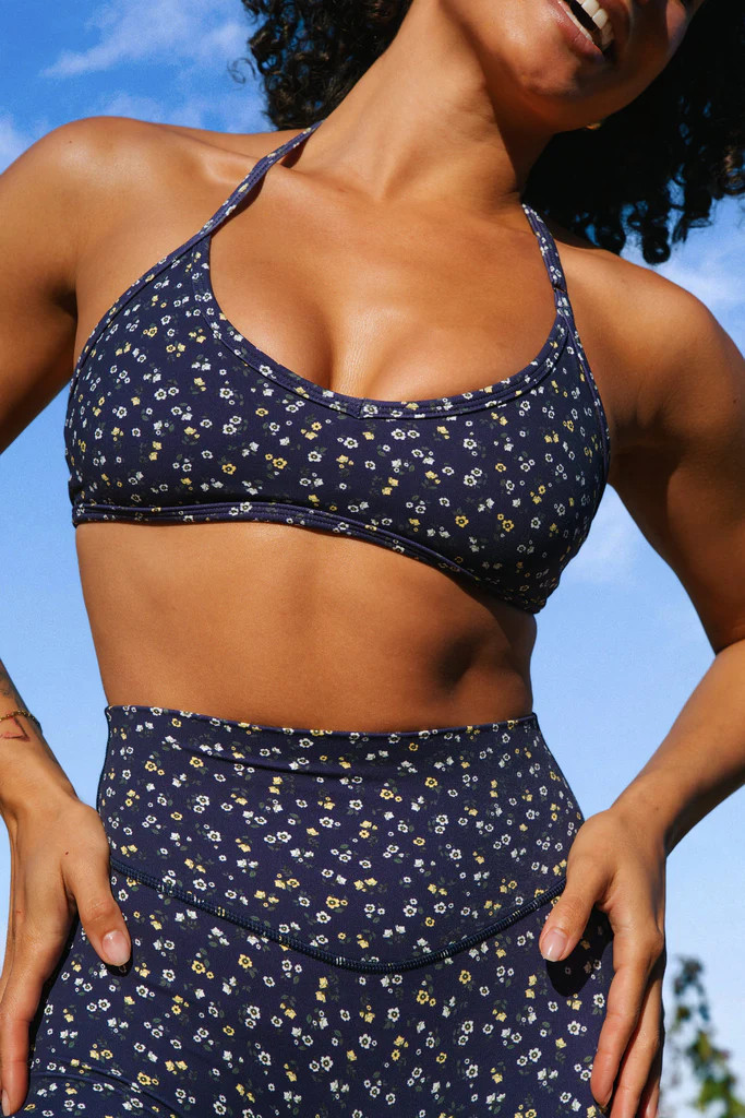 Cloud II\u2122 Micro Halter Bra - Oxford Microfloral | Vitality