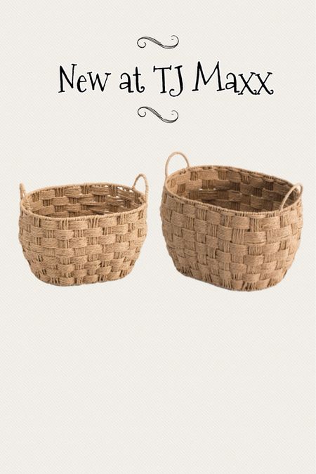 Cute new, affordable checkerboard woven baskets in 2 different sizes 

#LTKhome #LTKstyletip #LTKfindsunder50
