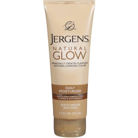 3 Pack - Jergens Natural Glow Daily Moisturizer, Fair to Medium 7.50 oz | Walmart (US)