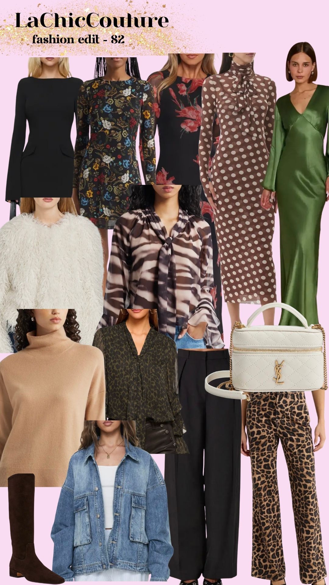 LaChicCouture Fashion Edit - 82 Fall Outfit. Holiday Outfit Inspo. Fashion trends. Fall Capsule Wardrobe #ootd #streetstyle #FashionTrends #Outfitinspo #falloutfits #falllooks #vogue #outfitideas #lachiccouture 





























#LTKStyleTip #LTKSeasonal #LTKHoliday