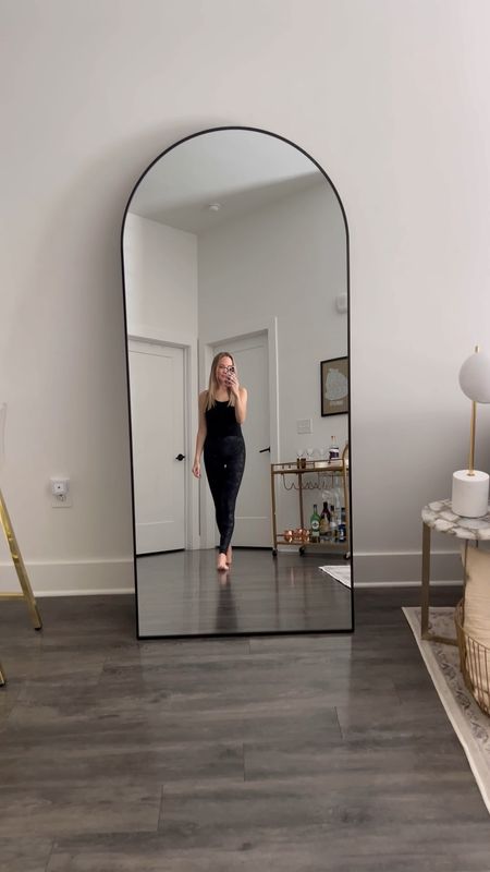 Black full length mirror, curved mirror for living room 

#LTKsalealert #LTKhome #LTKstyletip