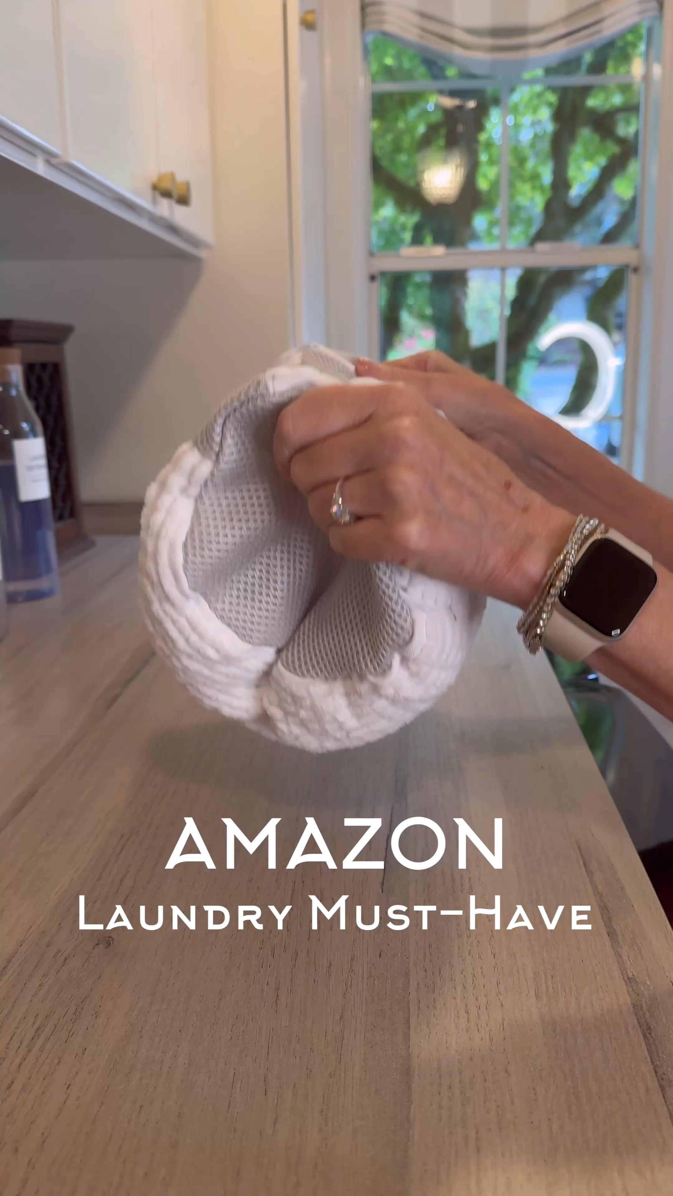 "
Obsessed with these Laundry Bags for shoes! Mesh laundry bags lined with plush chenille fibers inside to clean gently and effectively! 

Comes with adjustable shoe trees to help maintain the shape of your shoes!

Use the power of your dryer to dry your shoes quickly without damaging your shoes or your machine with this easy fasten mesh dryer bag—attaches effortlessly to the door of your dryer!

#amazonmusthaves #amazonhome #founditonamazon #homehacks #laundryhacks " 

 #LTKHome #LTKStyleTip