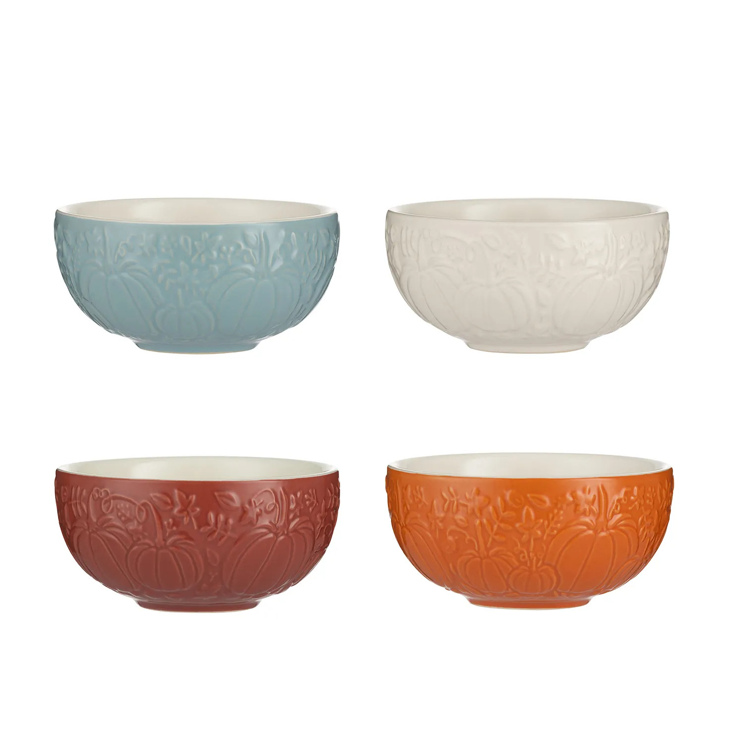 Mason Cash Pumpkin Mini Prep Bowls, Set of 4 | Sur La Table
