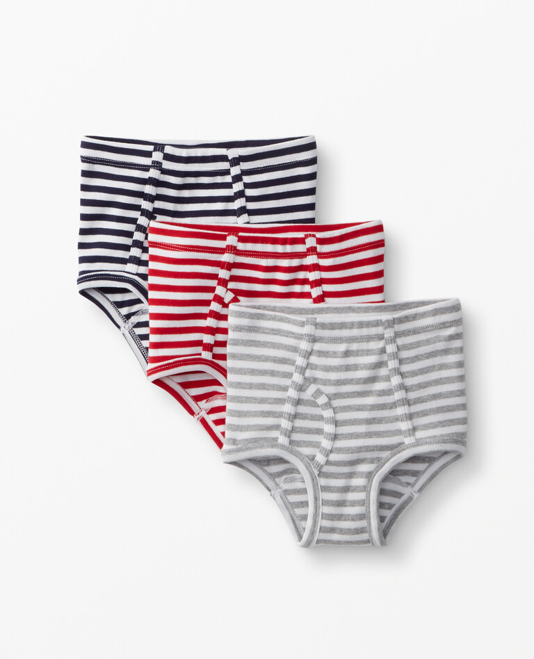 Classic Briefs In Organic Cotton 3-Pack | Hanna Andersson