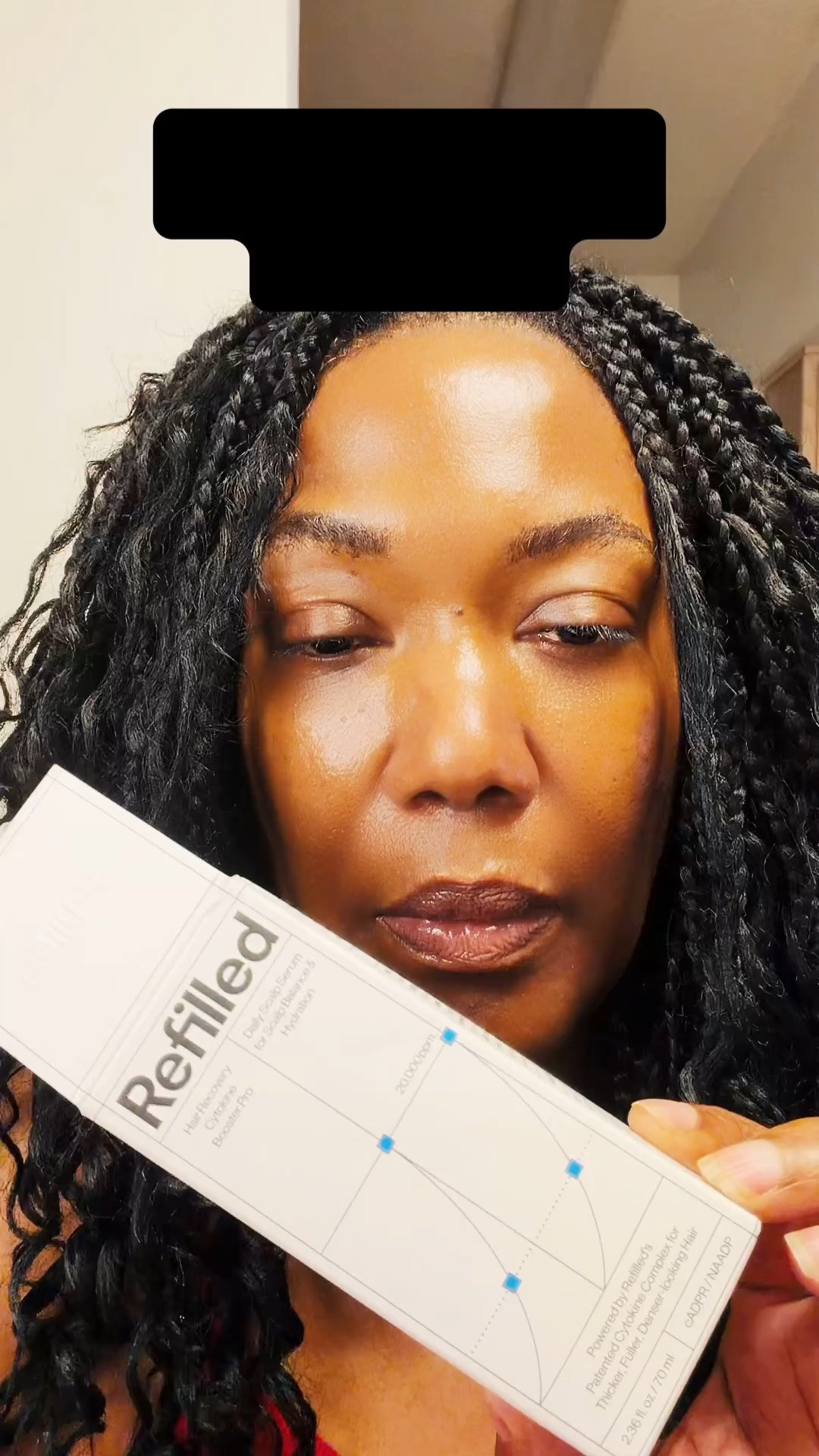 Giving my scalp and braids the ultimate TLC with the Refilled Hair Recovery Cytokine treatment. From the easy application to the nourishing formula, this is a total game-changer for my hair care routine! ✨ Drop a 💬 if you want to know more about this product!

#LTKselfcare #LTKBeauty #LTKdayinmylife