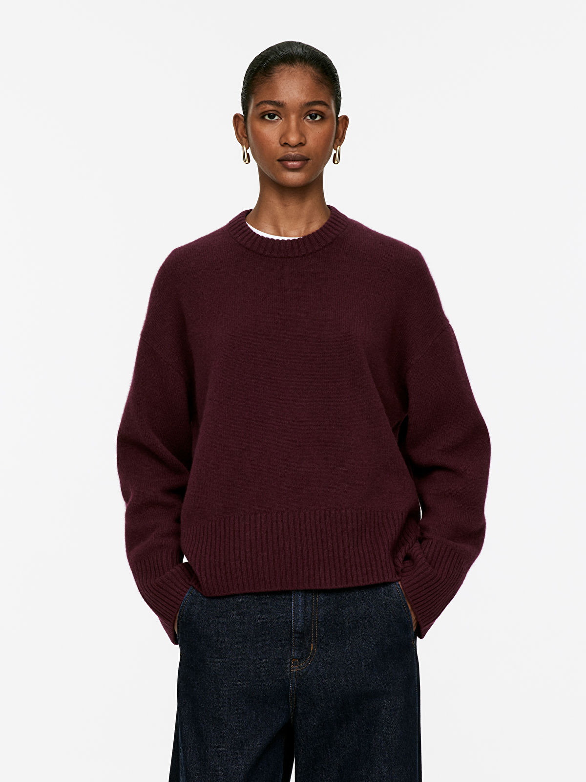 Relaxed Cashmere-Wool Jumper | Arket EU