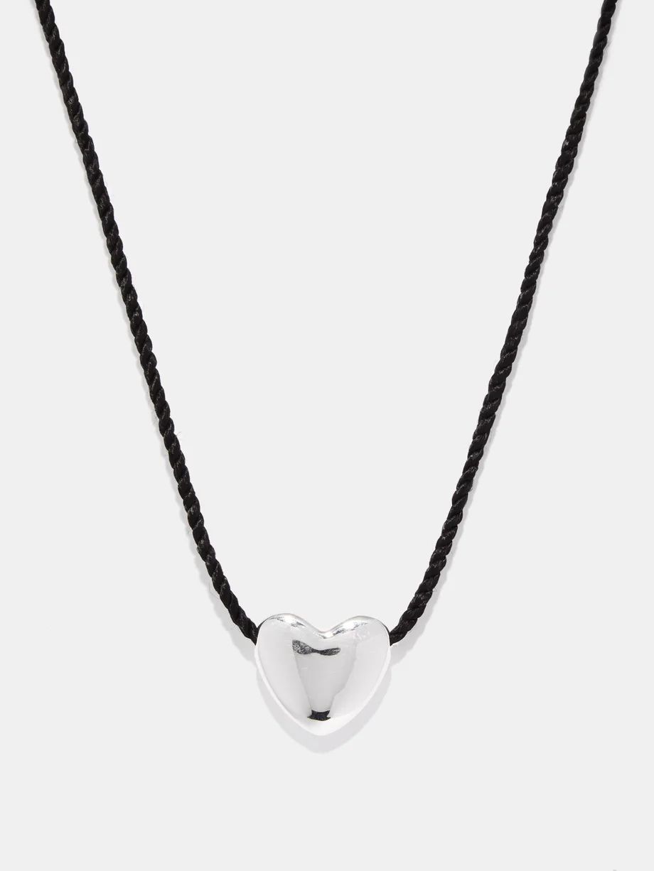 Heart small sterling-silver pendant necklace | Matches (UK)