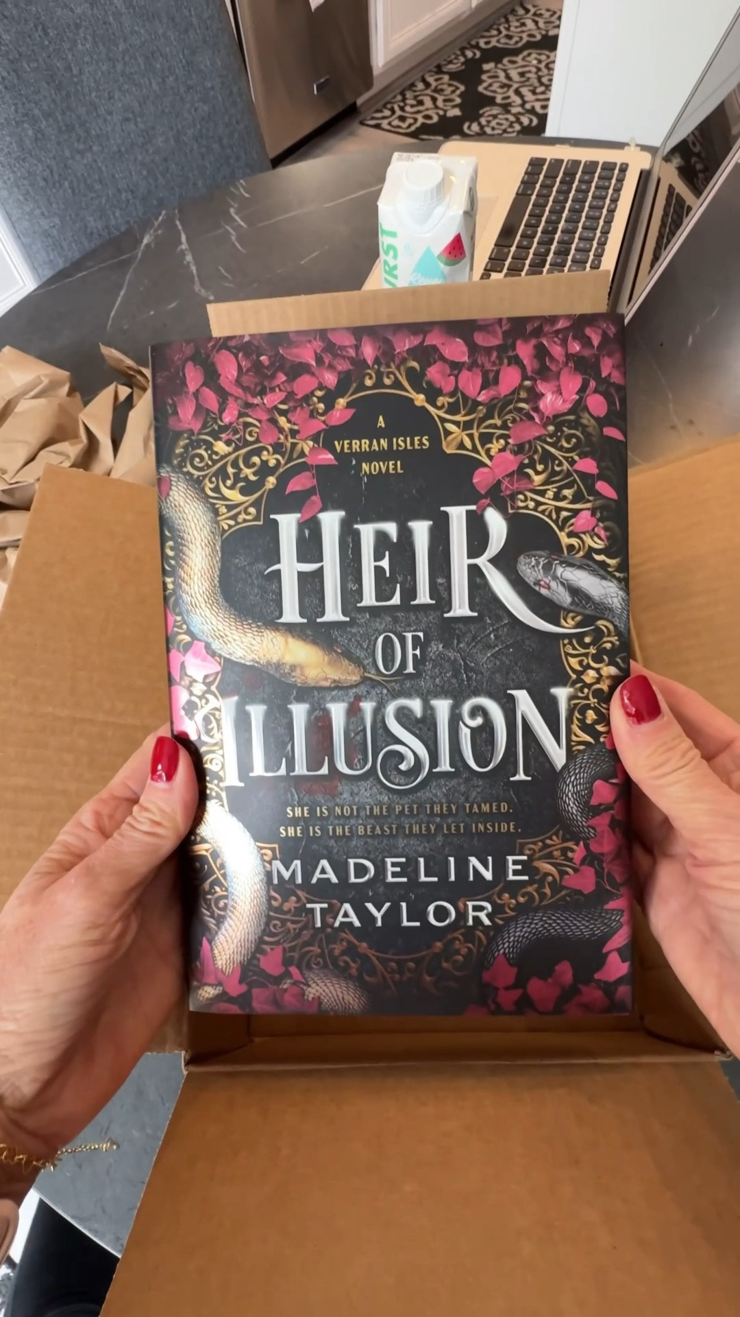 She’s GORGEOUS!! The end pages have a snake on them! 😍

#LTKselfcare #LTKValentine #LTKmomlife