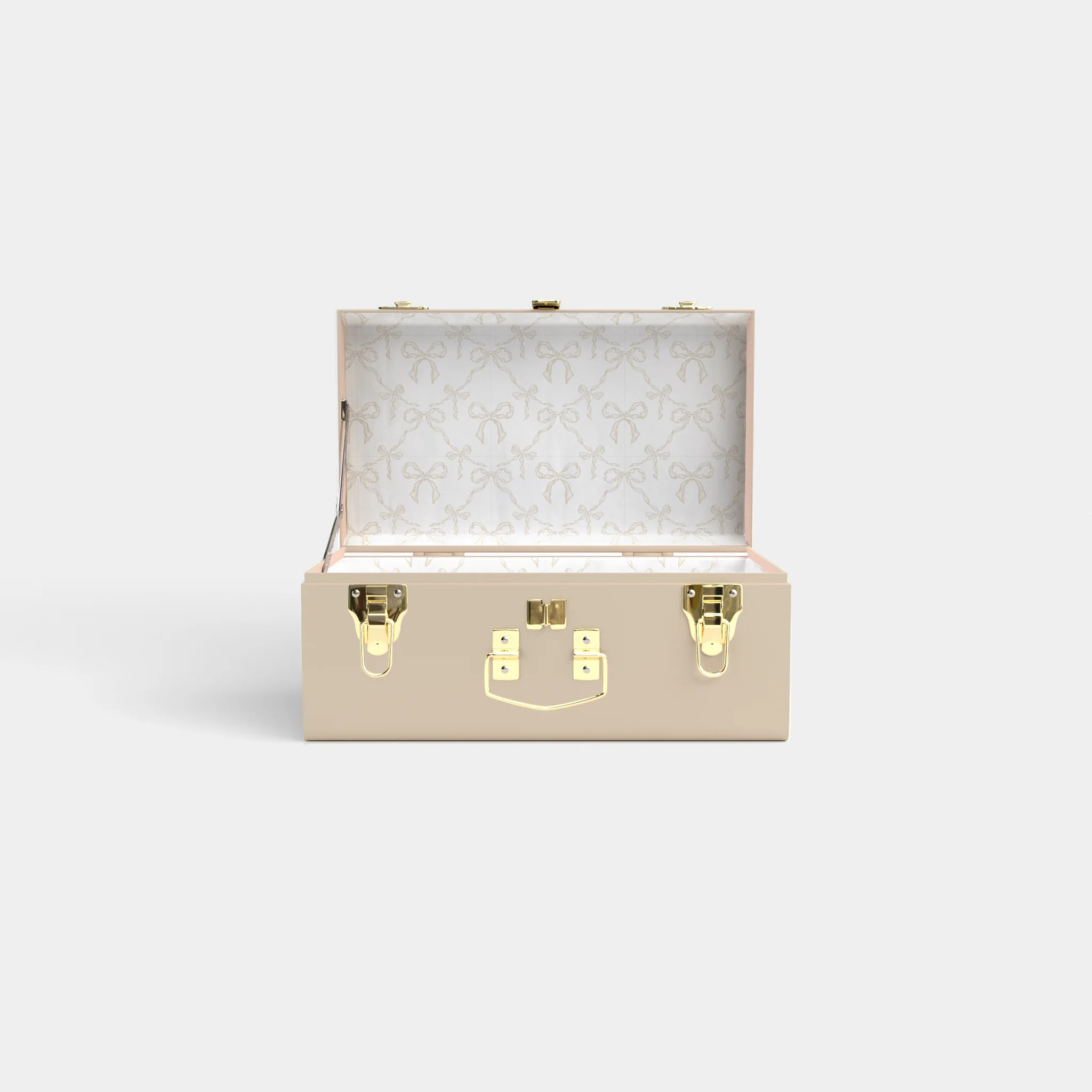 Warehouse Sale Beige Mini Trunk | Petite Keep, LLC
