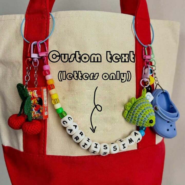 1PC Customized Name Chain, Hat Chain, Key Chain Personalized Pendant, Unique Handmade Gift | SHEIN