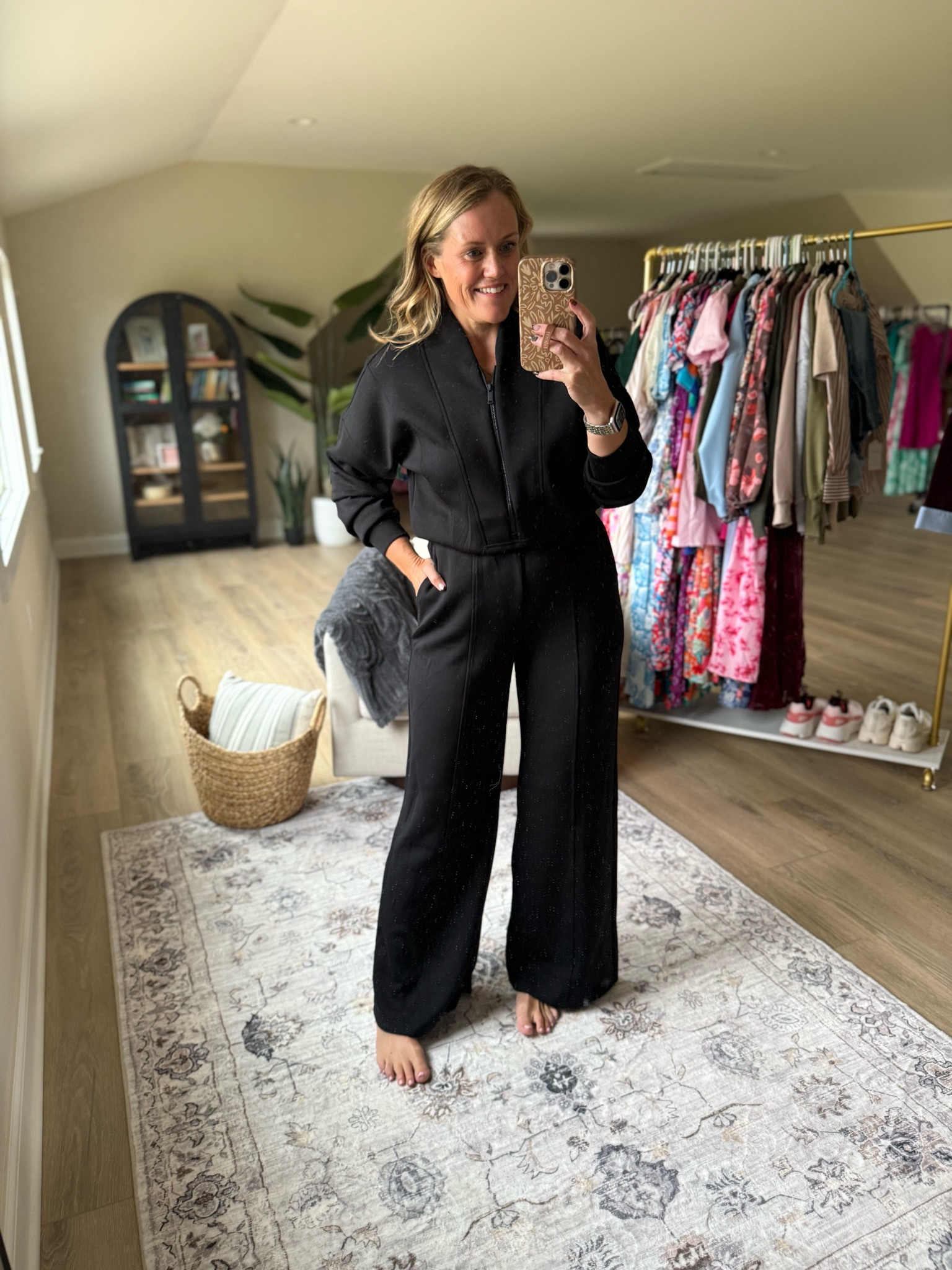 New arrivals 
Spanx 
Jumpsuit
Fall outfits 
Fall casual outfits 
Fits TTS, wearing medium
