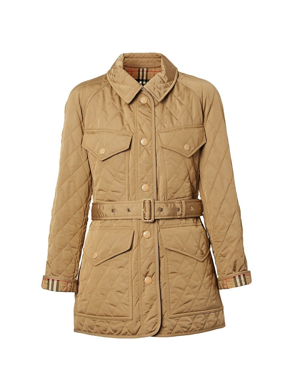 Kemble Belted Quilted Field Logo Jacket | Saks Fifth Avenue