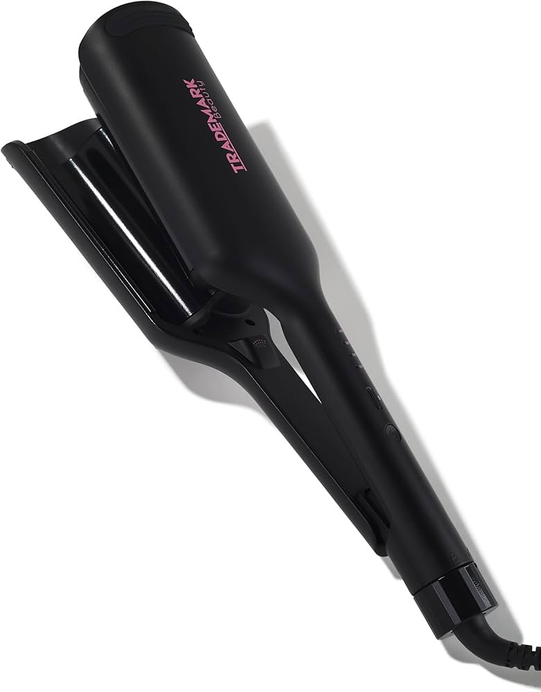 Trademark Beauty Babe Waves X 2 Barrel Curling Iron Hair Waver, 1.25" Quick Heat, Adjustable Temp... | Amazon (US)