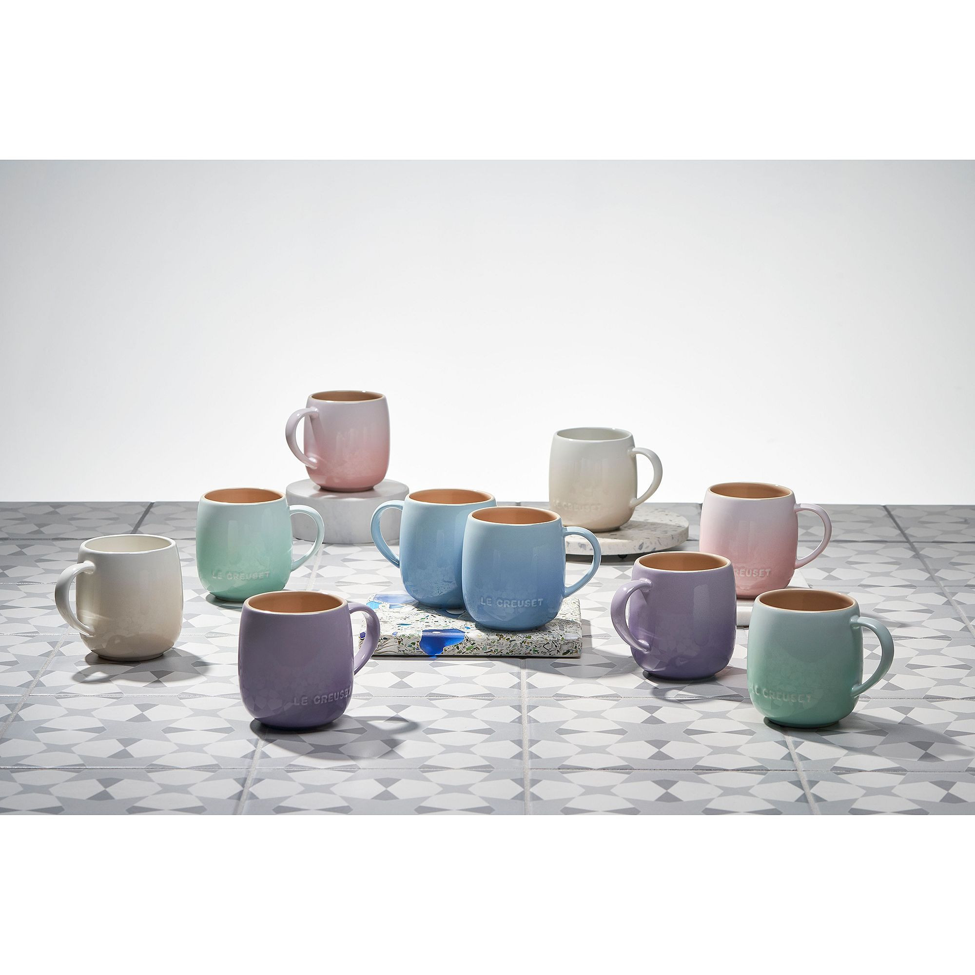 Le Creuset Coastal Blue Heritage Mugs, Set of 4  Back to Results - Bloomingdale's | Bloomingdale's (US)