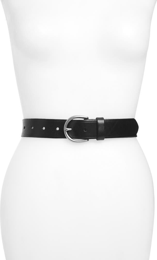Medium Perfect Leather Belt | Nordstrom