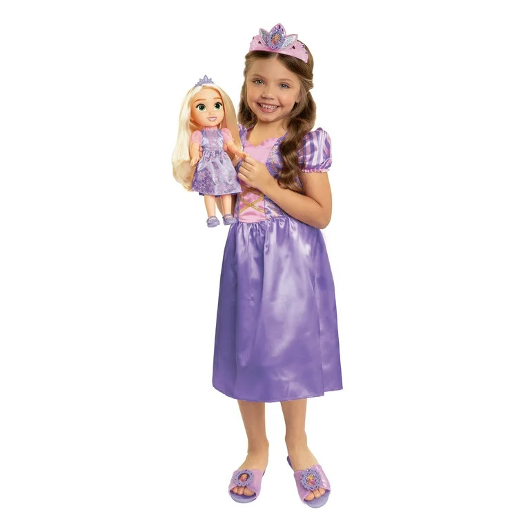 Disney Princess Rapunzel Doll and Dress Roleplay for Girls Ages 4-6 - Walmart.com | Walmart (US)