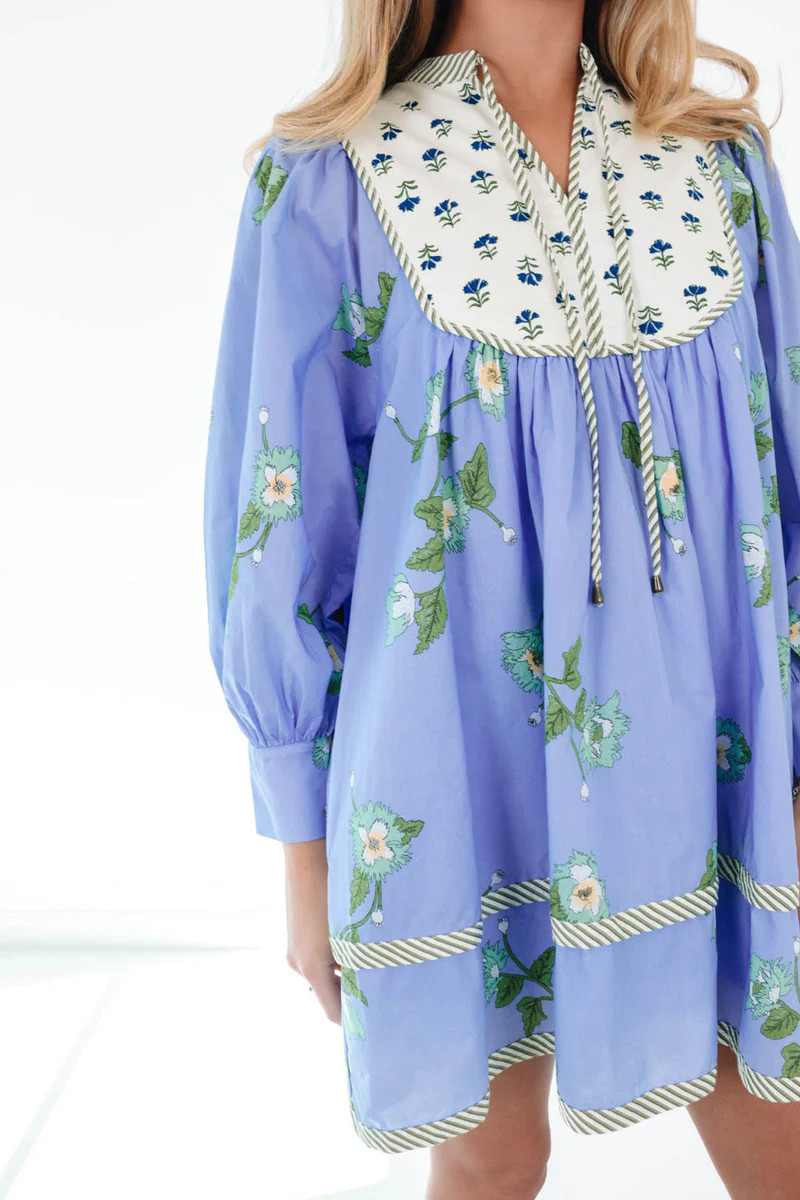 Mixed Feelings Dress - Blue | The Impeccable Pig