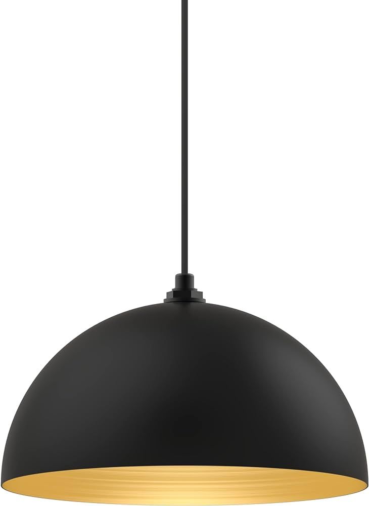 Steel Lighting Co. Melrose Pendant Light | Ceiling Mounted | 18 inch Round Dome | Modern Contempo... | Amazon (US)