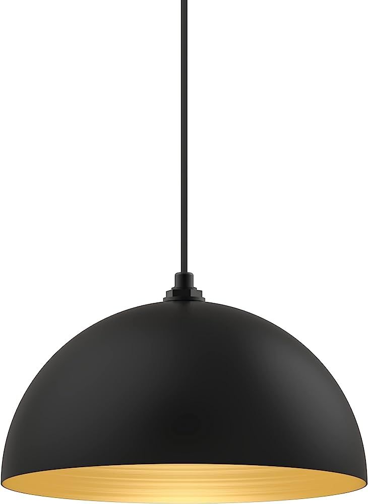 Steel Lighting Co. Melrose Pendant Light | Ceiling Mounted | 18 inch Round Dome | Modern Contempo... | Amazon (US)