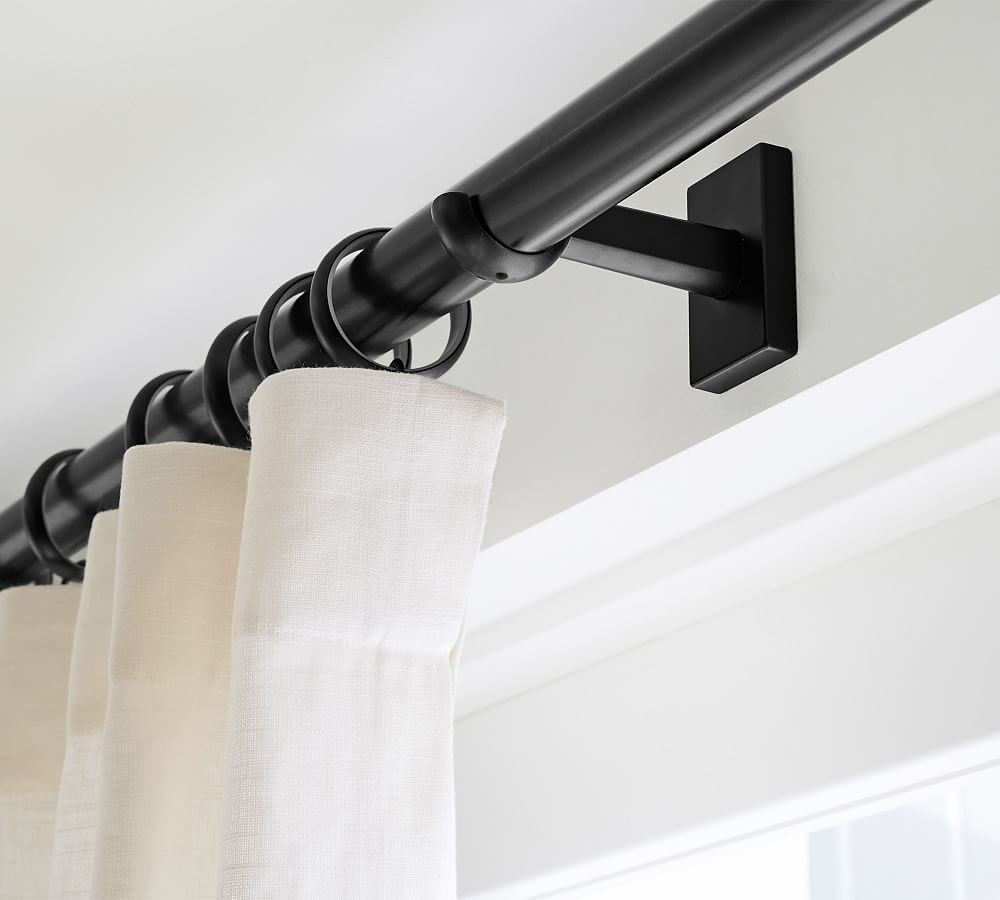 Curtain Rod & Wall Bracket | Pottery Barn (US)