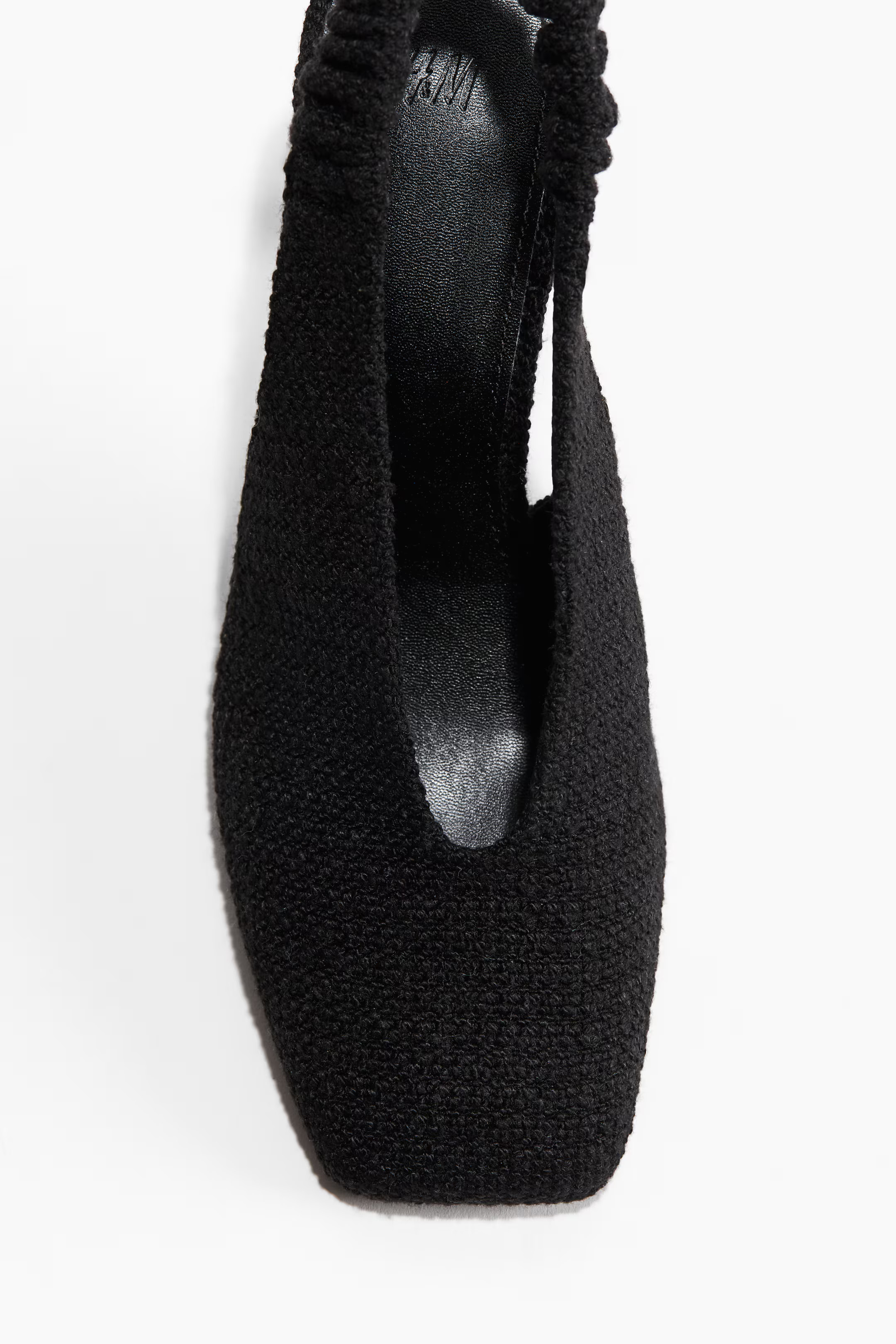 Slingback Bouclé Pumps - Black - Ladies | H&M US | H&M (US + CA)